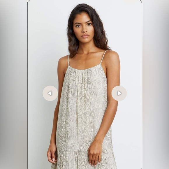 Perfect Rails Adora Tiered midi Dress small - Picture 3 of 13